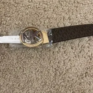 MICHAEL Michael Kors | Accessories | Nwt Reversible Mk Belt  display picture 1